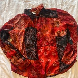 Vintage button up